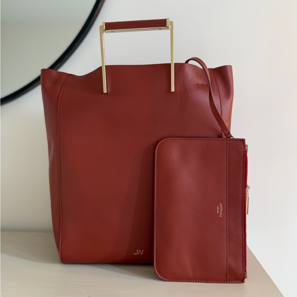 Jason Wu Suvi Leather Tote Bag with Pouch
